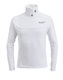 WAHLSTEN BECKERI MEN'S 1/2 ZIP LONG SLEEVE SHIRT, WHITE